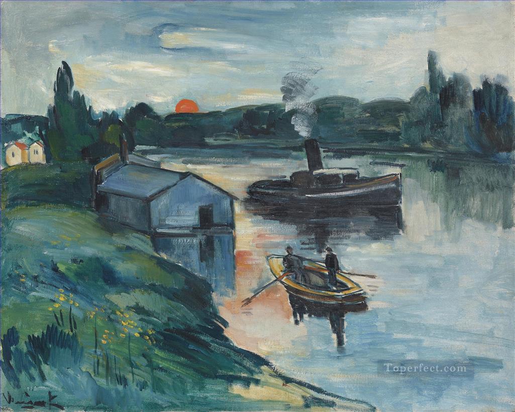 Wash house in Chatou Maurice de Vlaminck Oil Paintings